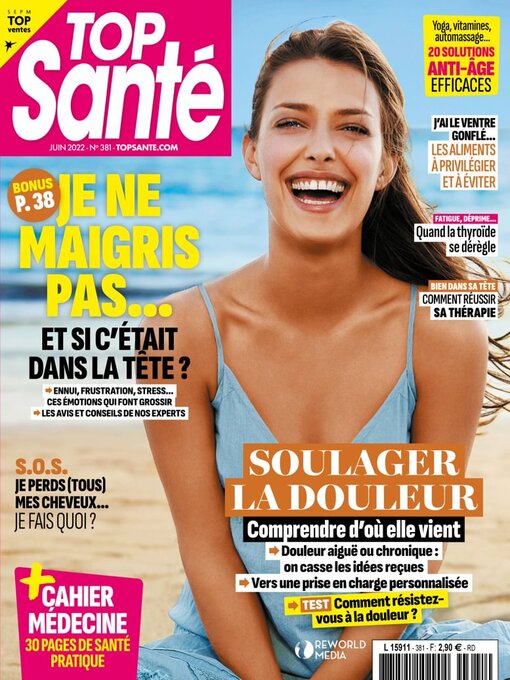 Cover image for Top Santé: No. 381